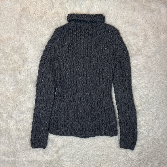 Cableknit Foil Sweater - Picture 2 of 4